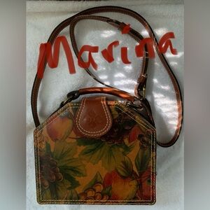 Patricia Nash Floral Leather Marina Purse